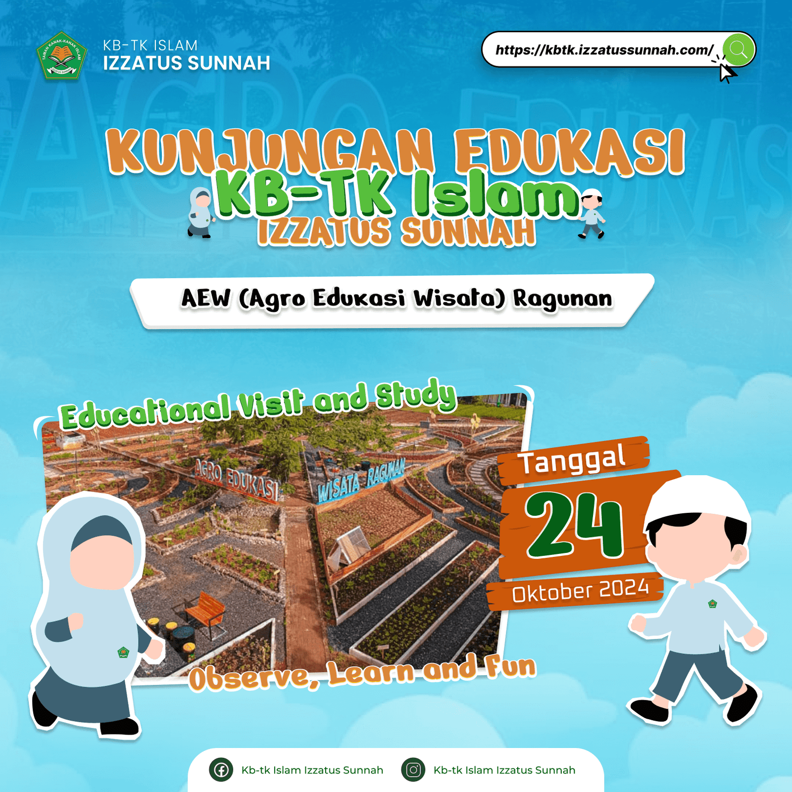 Rencana Agendakan Kunjungan Edukasi KBTK Islam Izzatus Sunnah