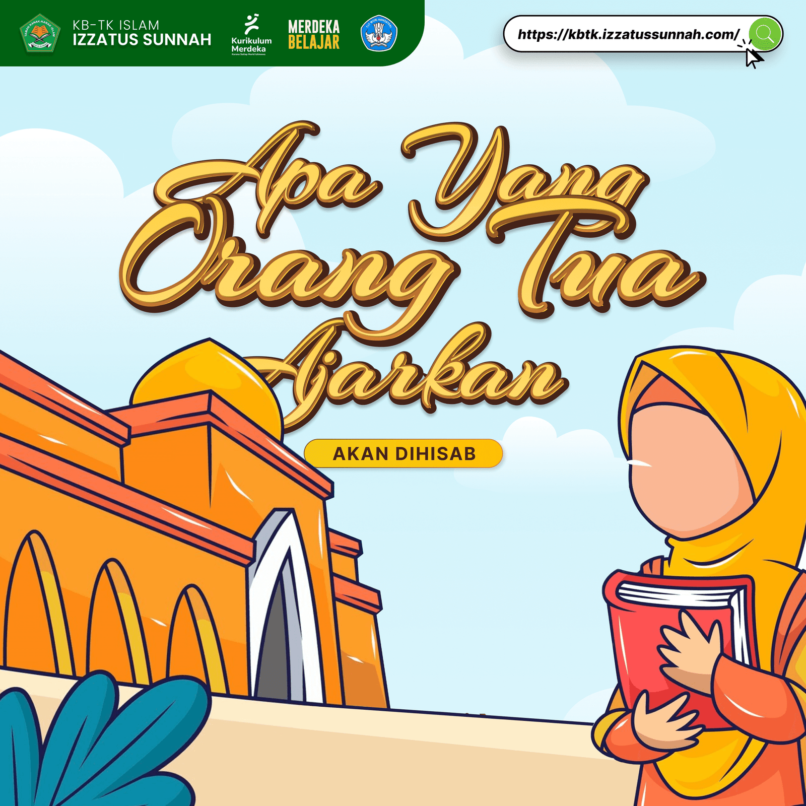 Apa yang Orang Tua Ajarkan Akan dihisab