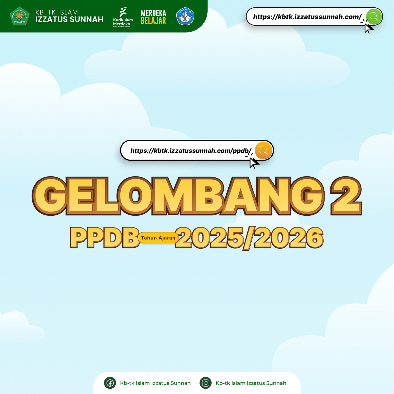 KBTK Penerimaan Peserta Didik Baru Gelombang 21