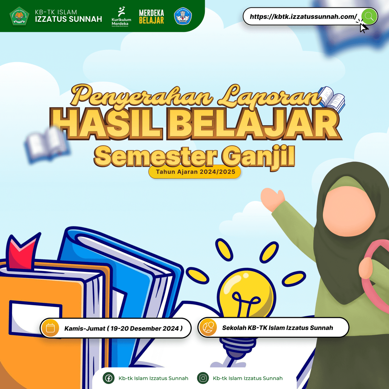 Laporan Hasil Belajar ( Pembagian Raport KBTK) 1