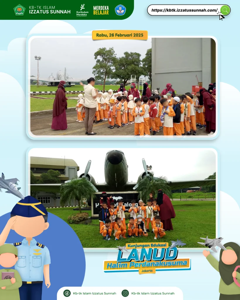 KBTK Dokumentasi Kunjungan Edukasi Lanud Halim 9