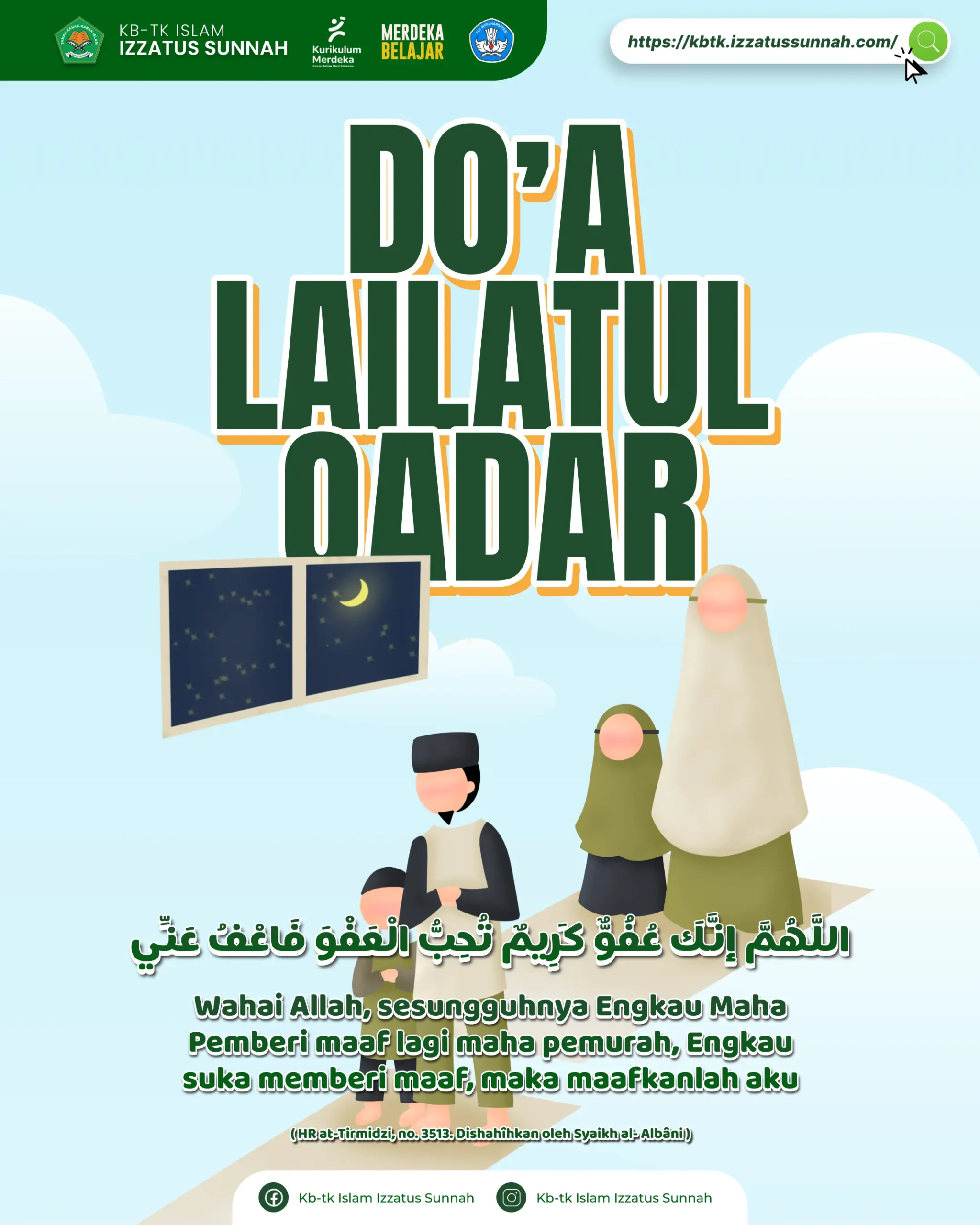 KBTK Lailatul Qadar Berpisah Dengan Ramadhan