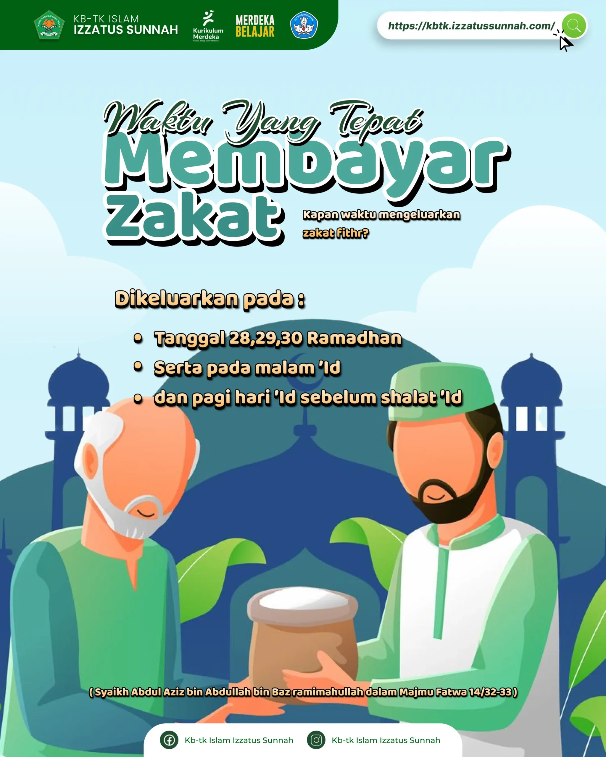 Waktu Yang Tepat Membayar Zakat
