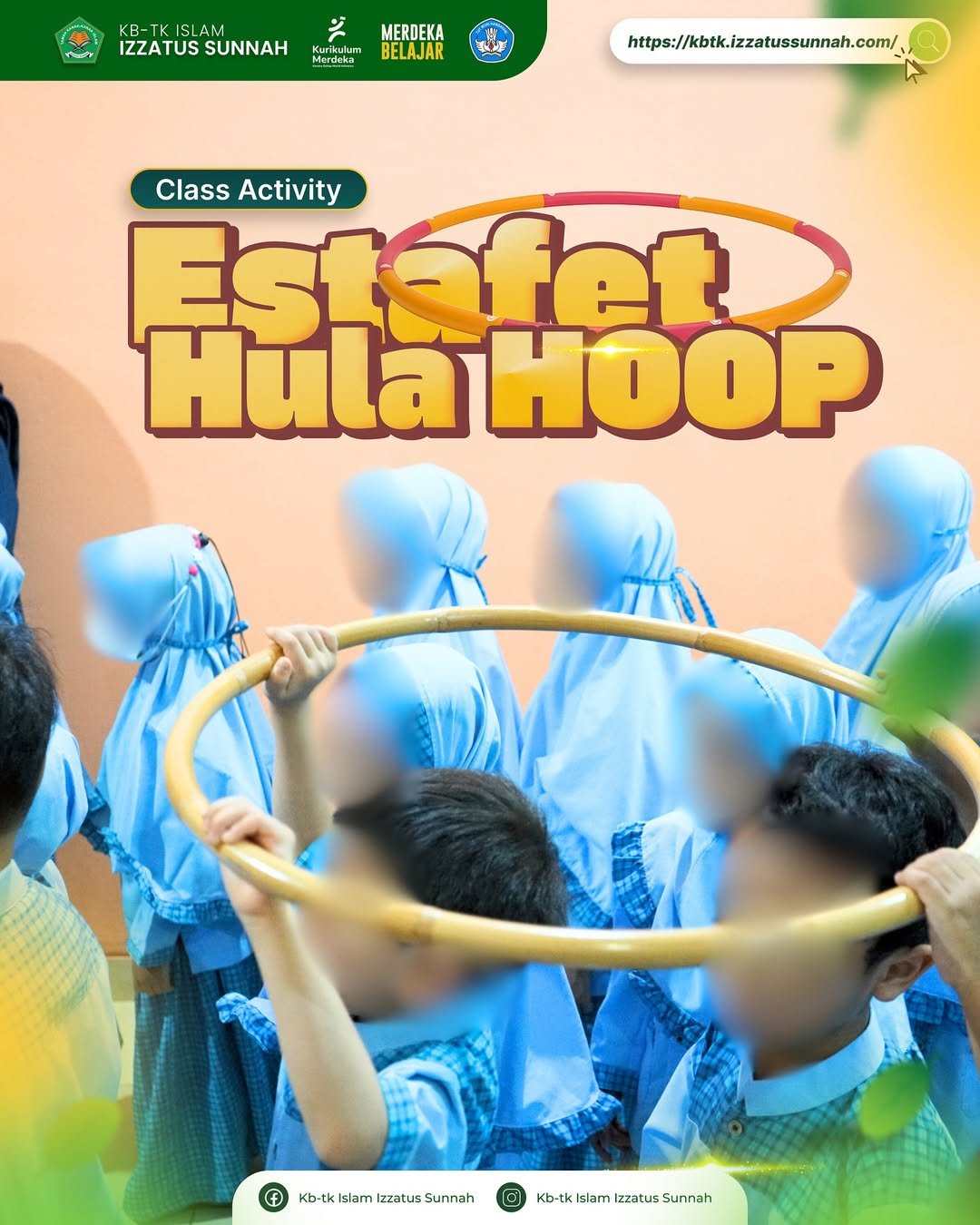 Melatih Motorik Kasar Anak Dengan Estafet Hula Hoop 1